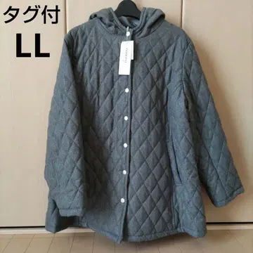 미사용 새상품 퀼트 코트 퀼팅 아우터 여성용 빅 사이즈 LL