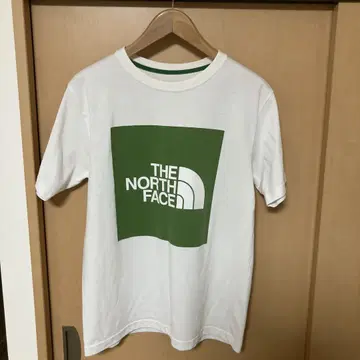 THE NORTH FACE 티셔츠 화이트/그린