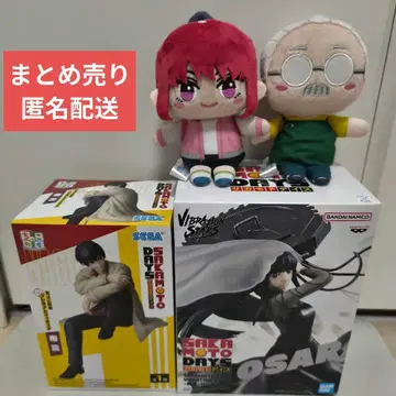 SAKAMOTO DAYS 피규어 봉제 인형 4점 세트 묶음 판매