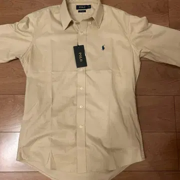 POLO 베이지 긴팔 셔츠 L 사이즈
