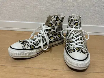 CONVERSE ALL STAR 레오파드 무늬 하이컷 스니커즈