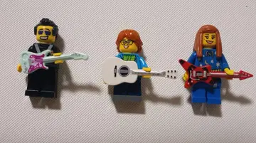 LEGO 미니 피규어 THE ALFEE 씨를 흉내 내 보았습니다