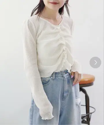 Kastane 프론트 셔링 Tee