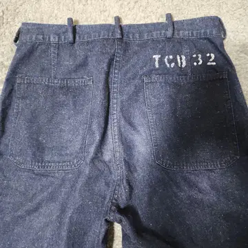 TCB 32 다크 블루 워크 팬츠