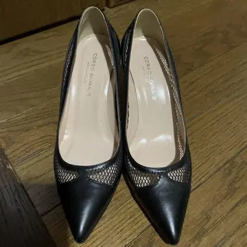 CORSO ROMA 블랙 하이힐 스틸레토