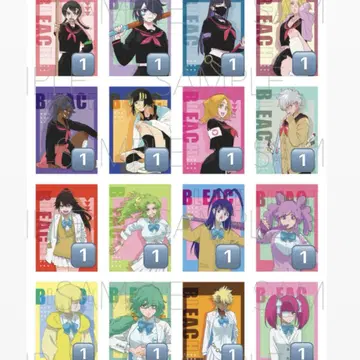 BLEACH WORLD 미니게임 룰렛 B상 A3 포스터 16종 전종