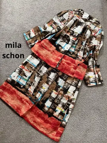 mila schon 밀라 쇤 수트 셋업 패턴 빅 사이즈