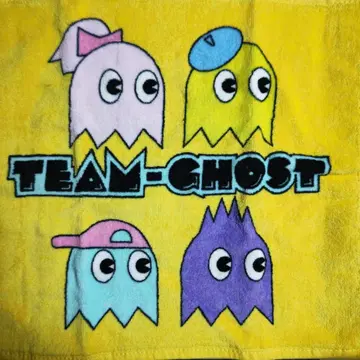 팩맨 TEAM-GHOST 캐릭터 타월