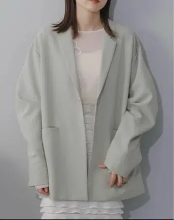 카스타네 Kastane 디자인 오버 자켓 민트 안감 있음