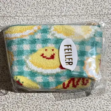 FEILER 페이러 파우치 해피 오므라이스 약 10 x 14 x 4cm