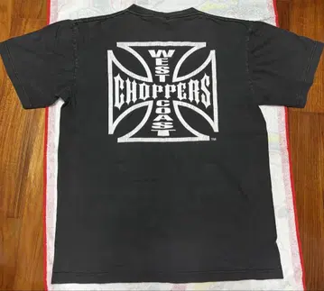 CHOPPERS 블랙 T셔츠