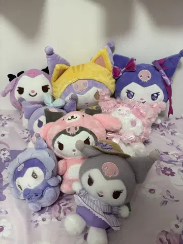 쿠로미 봉제 인형 프라이스 세트