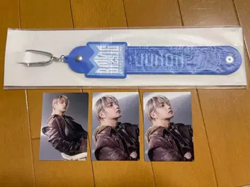 BE:FIRST JUNON 타월 홀더 & 트레이딩 카드 3장