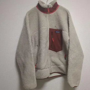 patagonia 플리스 자켓 M 사이즈 크림색