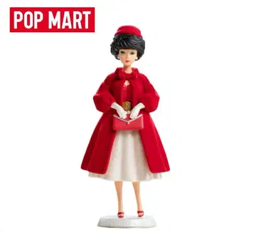 POPMART 바비 1962 실크 프레임 바비