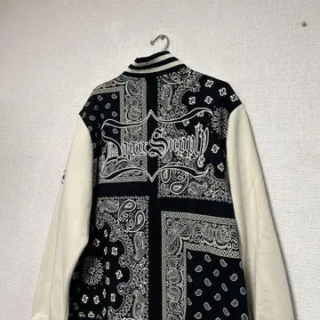 인기 dogg supply snoop 바시티 자켓 페이즐리 자켓