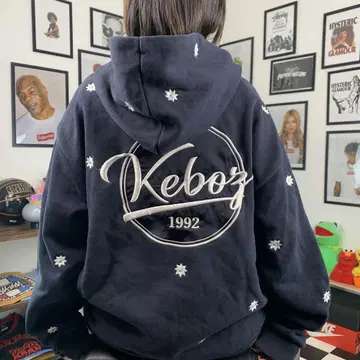 Keboz x NICK GEAR FLORAL HOODIE