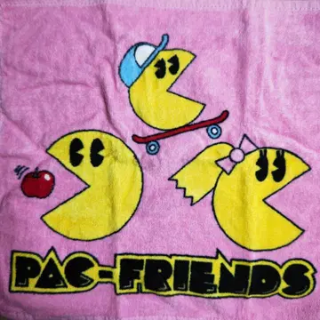 팩맨 PAC-FRIENDS 타월