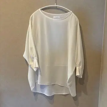 RIVE DROITE 리브 조젯 돌먼 블라우스 F
