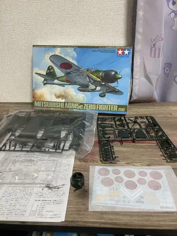 미쓰비시 A6M5 제로센 프라모델 정크제품