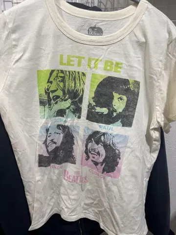 THE BEATLES 공식 LET IT BE 셔츠