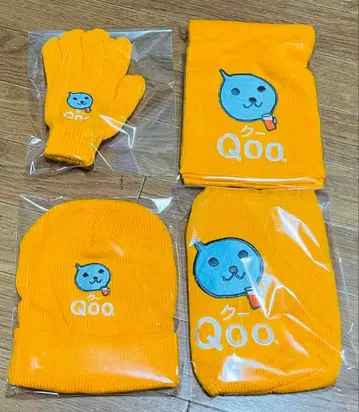 Qoo 니트 굿즈 4종 세트