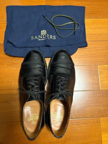 SANDERS MILITARY DERBY SHOE
