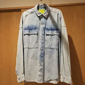 FREAK'S STORE 데님 긴팔 셔츠 라이트 블루