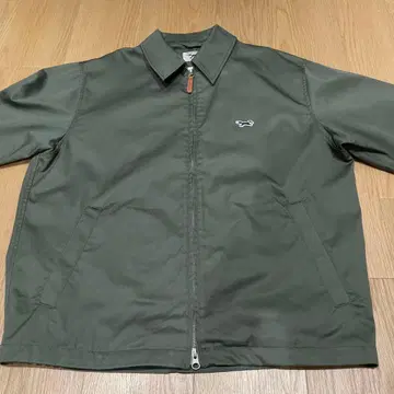 TOWN CRAFT/타운크래프트 별주 지퍼 블루종/트윌