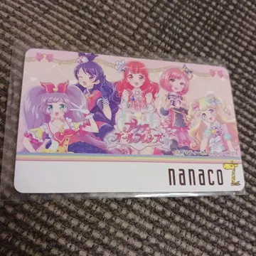 [ 미사용 ] 프리티 올 프렌즈 오리지널 nanaco 카드 잔액 없음