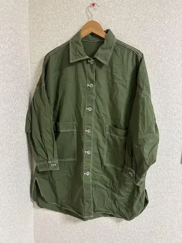 빅 사이즈 밀리터리 자켓