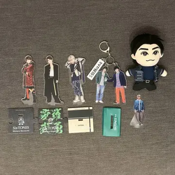 모리모토 신타로 묶음 판매 아크릴 스탠드 봉제 인형 SixTONES