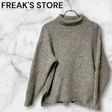 [ FREAK'S STORE ] (F) / 리브 터틀넥 풀오버