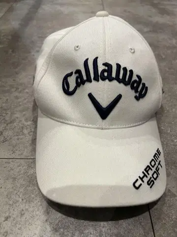 Callaway 화이트 캡 Chrome Soft Epic Apex