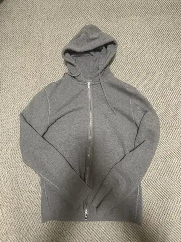 LOOPWHEELER BEAMS M 그레이 풀 집업 후드티