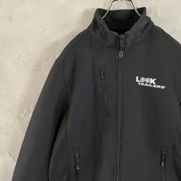 OGIO 자켓 풀 집업 슬리브 로고 자수 심플 블랙 M LO10