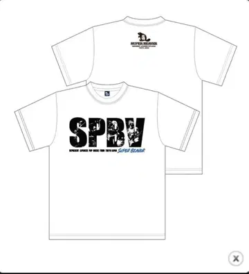 [ SUPER BEAVER ] SPBV 사진 셔츠/화이트