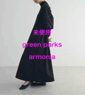 미사용 green parks 소매 볼륨 분또 원피스 armonia