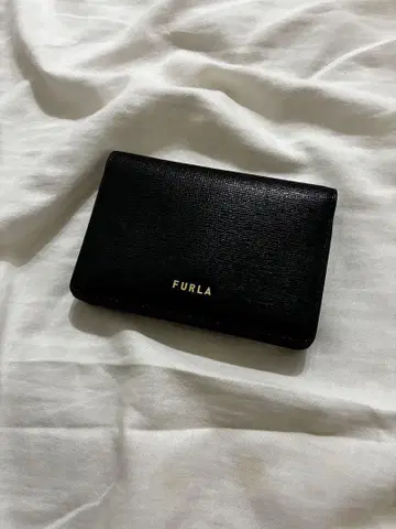FURLA 블랙 명함지갑