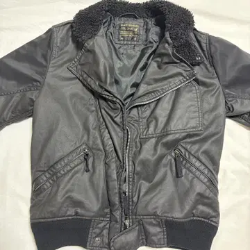 유니클로 KM 코티드 크로스 밀리터리 블루종 S