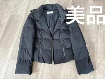 [새상품급] 후드 부착 블랙 다운 자켓 4way