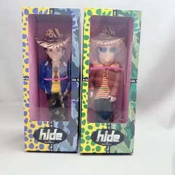 미개봉 새상품 hide 피규어 2개 묶음 판매 1998년 레어