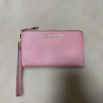 미사용 새상품! MICHAEL KORS 핑크 장지갑
