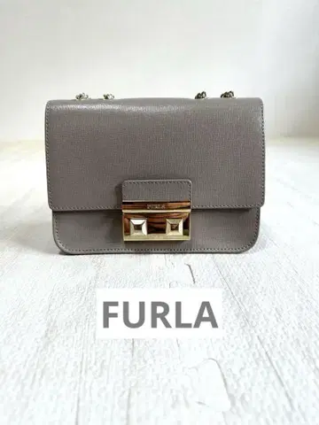 [ FURLA ] 메트로폴리스 숄더백 클러치백 그레이 더스트백 포함