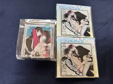 쿠사비케리 메멘토 스칼렛 코롯타 아크릴 배지 세트