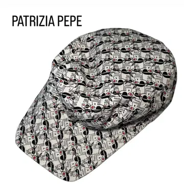 PATRIZIA PEPE 스컬 프린트 캡