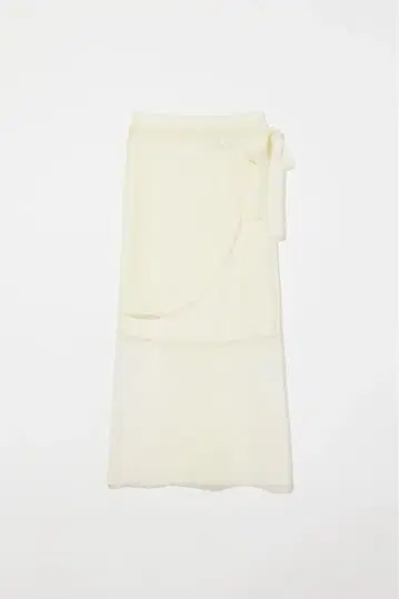 Eaphi CLEAR YARN WAVE WRAP SKIRT SET