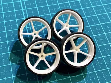 미니 사륜구동 페라 타이어 약 25.7mm 슈퍼 하드