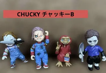 CHUCKY E.T. 차키 피규어 네 개