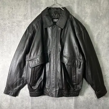 최상급 새상품급 다크 브라운 양가죽 가죽 자켓 짧은 기장 소프트 XL